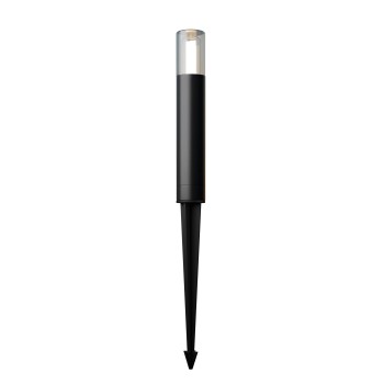 Stâlp iluminat grădină exterior Glide grafit Maytoni, H46, IP54