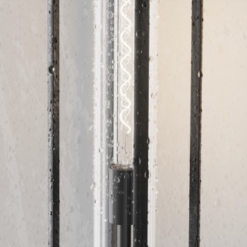 Stâlp iluminat grădină exterior Cell grafit Maytoni, H220, IP54