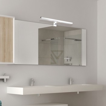 Aplica baie LED IP44 Levon crom Rabalux 2114, 8W