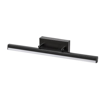 Aplica baie LED IP44 Evan negru mat Rabalux 2166, 12W