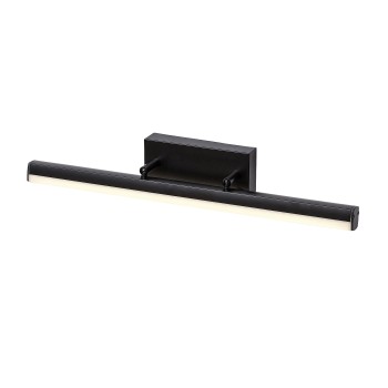 Aplica baie LED IP44 Evan negru mat Rabalux 2166, 12W