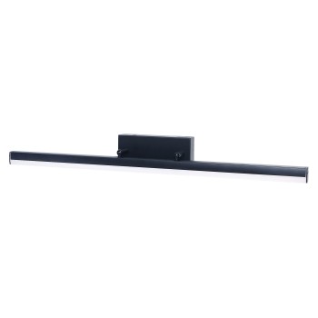 Aplica baie LED IP44 Evan negru mat Rabalux 2167, 18W