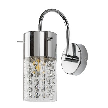 Aplica baie IP44 Niagara crom Rabalux 2194, 1xE14