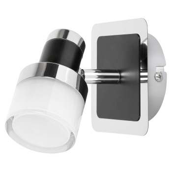 Aplica baie LED IP44 Harold negru Rabalux 5021, 5W