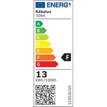 Aplica baie LED IP44 Evron crom Rabalux 5064, 13.5W