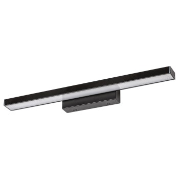 Aplica baie LED IP44 John negru mat Rabalux 5732, 12W