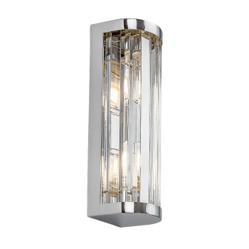 Aplica baie IP44 Sybil crom Rabalux 75035, 2xG9