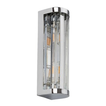 Aplica baie IP44 Sybil crom Rabalux 75035, 2xG9