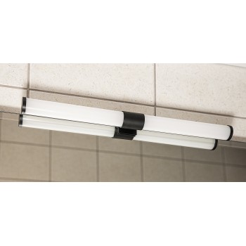 Aplica baie LED IP44 Zain negru Rabalux 75043, 6W