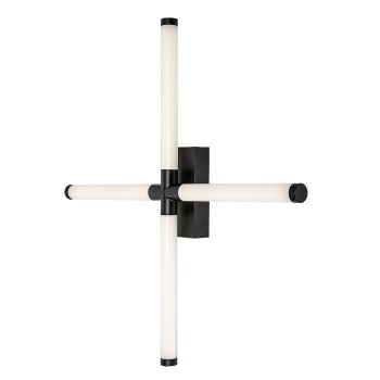 Aplica baie LED IP44 Tilora negru Rabalux 75046, 16W