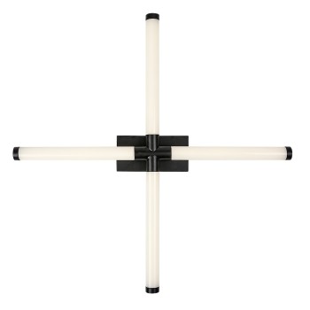 Aplica baie LED IP44 Tilora negru Rabalux 75046, 16W