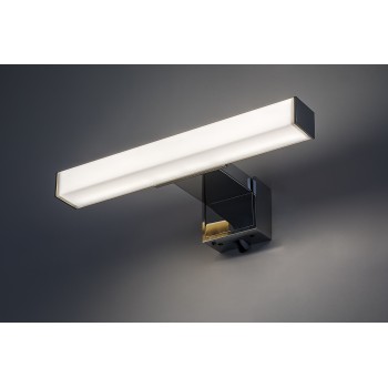 Aplica baie LED IP44 Oliro crom Rabalux 75047, 4W