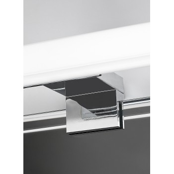 Aplica baie LED IP44 Oliro crom Rabalux 75048, 6W