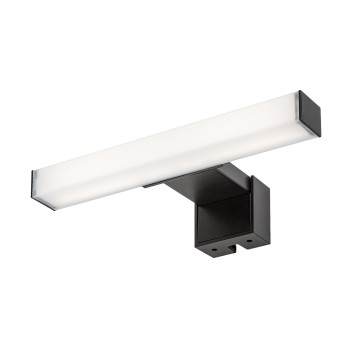 Aplica baie LED IP44 Oliro negru Rabalux 75050, 4W