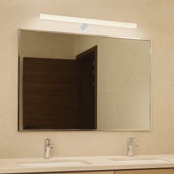 Aplica baie LED IP44 Oliro crom Rabalux 75049, 9W