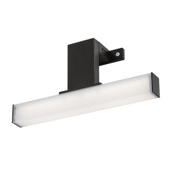 Aplica baie LED IP44 Oliro negru Rabalux 75050, 4W