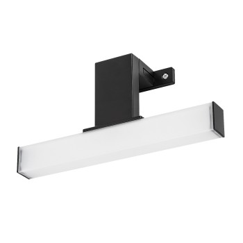Aplica baie LED IP44 Oliro negru Rabalux 75050, 4W