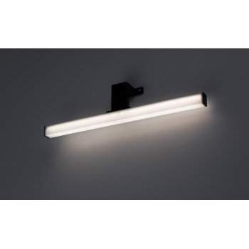 Aplica baie LED IP44 Oliro negru Rabalux 75051, 6W