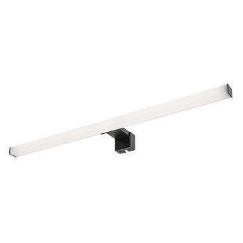 Aplica baie LED IP44 Oliro negru Rabalux 75052, 9W