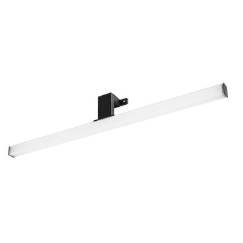 Aplica baie LED IP44 Oliro negru Rabalux 75052, 9W