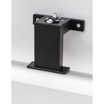 Aplica baie LED IP44 Oliro negru Rabalux 75052, 9W