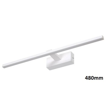 Aplica de perete LED Albina alb mat Rabalux 1448, 8W