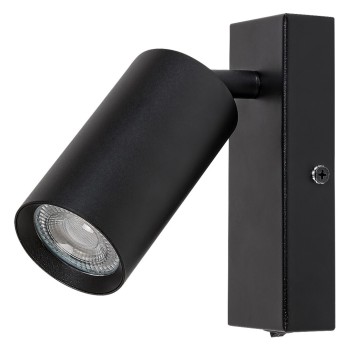 Aplica de perete Solo negru Rabalux 2084, 1xGU10