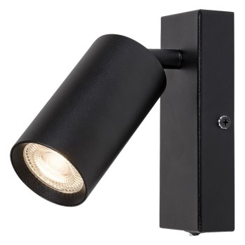 Aplica de perete Solo negru Rabalux 2084, 1xGU10