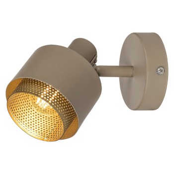 Aplica de perete Fedora maro deschis Rabalux 3547, 1xE14