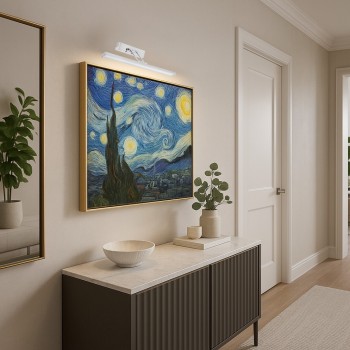 Aplica de perete LED Picture slim crom Rabalux 3907, 8W