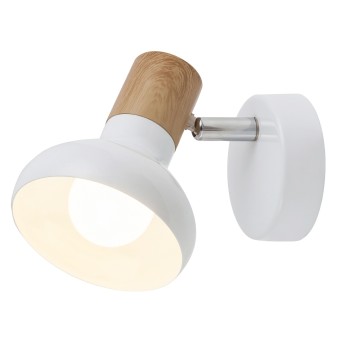 Aplica de perete Holly alb Rabalux 5943, 1xE14