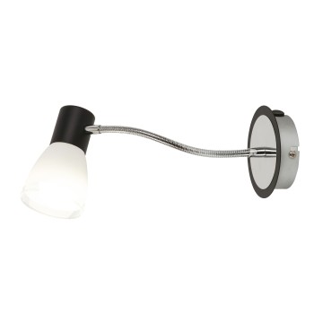Aplica de perete Ati negru Rabalux 5975, 1xE14