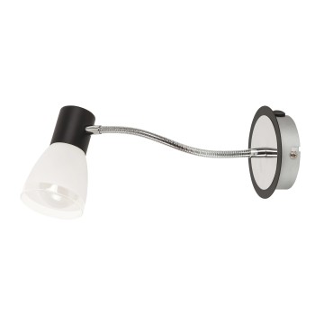 Aplica de perete Ati negru Rabalux 5975, 1xE14