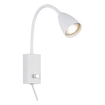 Aplica de perete Mika alb Rabalux 6720, 1xGU10