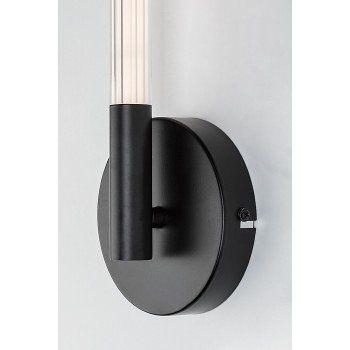 Aplica de perete LED Nivaro negru Rabalux 71167, 6W