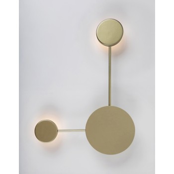 Aplica de perete LED Amadeo auriu sampanie Rabalux 71274, 7W