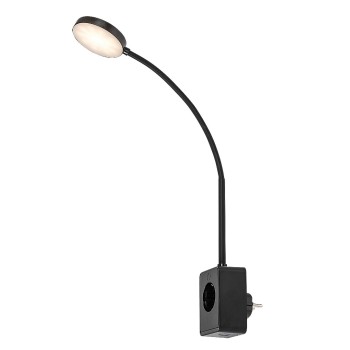 Aplica de perete LED Tivro negru Rabalux 71284, 4W