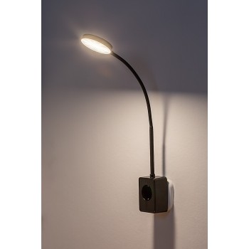 Aplica de perete LED Tivro negru Rabalux 71284, 4W