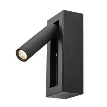 Aplica de perete LED Gello negru Rabalux 71285, 4W