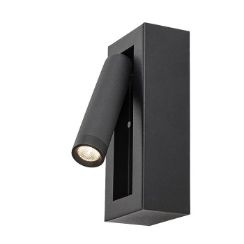 Aplica de perete LED Gello negru Rabalux 71285, 4W