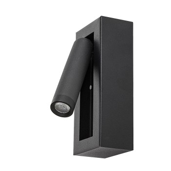 Aplica de perete LED Gello negru Rabalux 71285, 4W