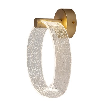 Aplica de perete LED Olyssia auriu Rabalux 71463, 6W