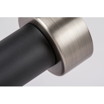 Aplica de perete Konrad negru mat Rabalux 73011, 1xGU10