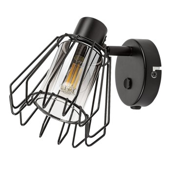 Aplica de perete Emerencia negru Rabalux 73067, 1xE14