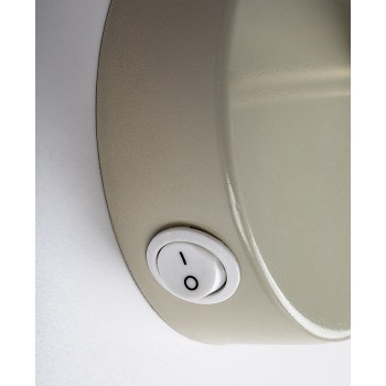 Aplica de perete Nezori alb os/ auriu Rabalux 73095, 1xGU10