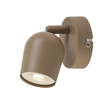 Aplica de perete Lianet gri-bej Rabalux 73098, 1xGU10