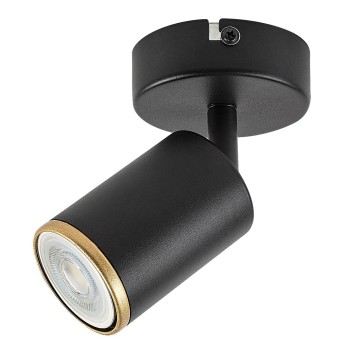Aplica de perete Nolie negru mat Rabalux 73107, 1xGU10
