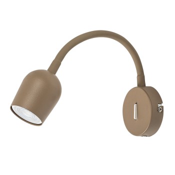 Aplica de perete Lianet gri-bej Rabalux 73112, 1xGU10