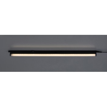 Aplica LED bucatarie Bareg negru Rabalux 78013, 59 cm, 8W