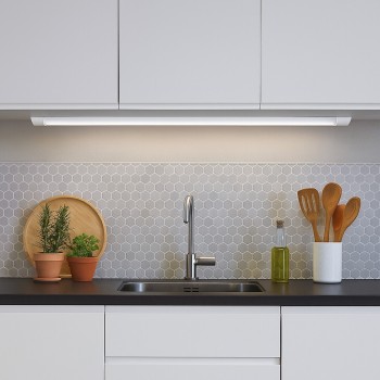 Aplica LED bucatarie IP65 Batten light2 alb Rabalux 78025, 120 cm, 36W